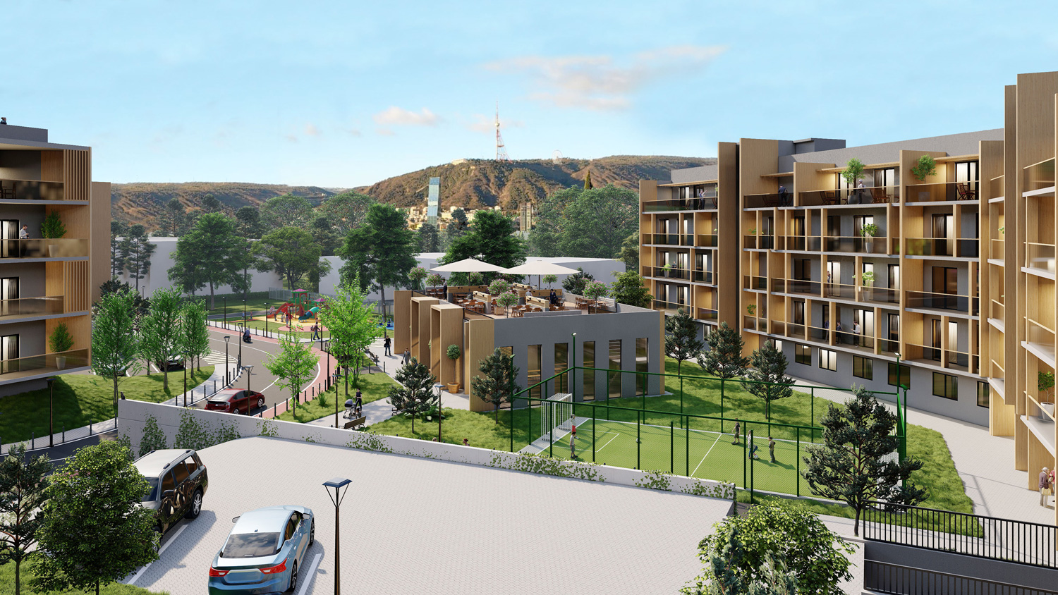 Garden Hills New Apartments in Tbilisi